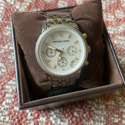 Michael Kors MK5057 Women's Watch - Silver/Gold