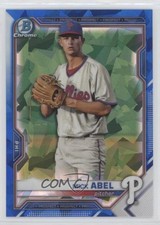 2021 Bowman Chrome Draft Sapphire Edition Mick Abel #BDC-72 0h4v