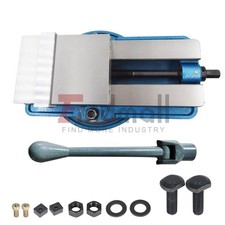 6" x 7.5" Lockdown CNC Milling Machine Bench Vise With 360 Swiveling Base
