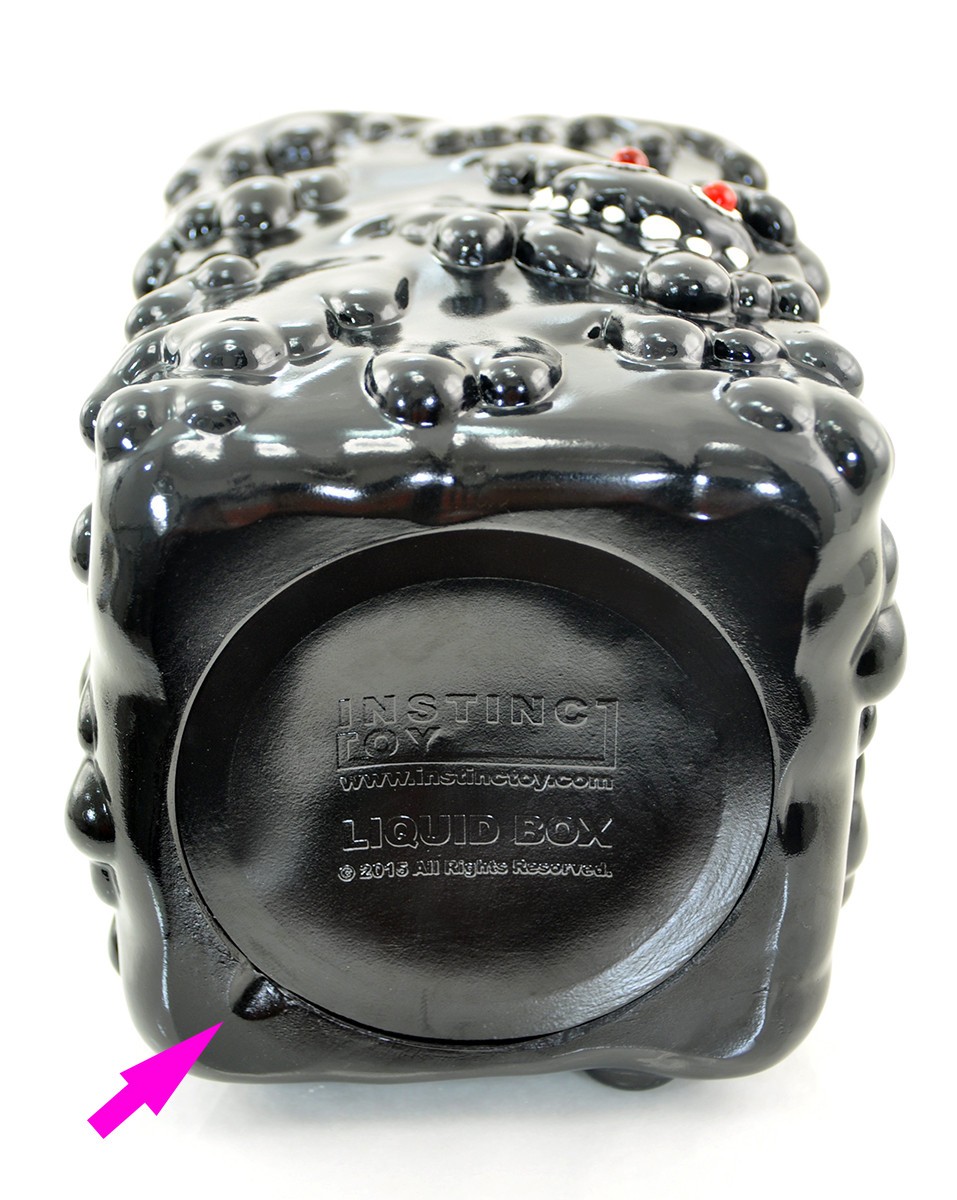 その他 INSTINCTOY LIQUID BOX set Series 1 Brand New INSTINCTOY LIQUID BOX 1st & Baby inc 8th BLACK Vinyl