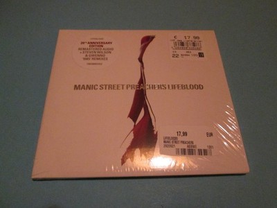 MANIC STREET PREACHERS - Lifeblood 20 (original verpacktes Digipack, 2024)