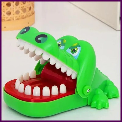 Crocodile Teeth Toys Alligator Biting Finger Dentist Classic Family Games Party
