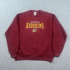 Vtg 90s Washington Redskins Lee Sport Crewneck Sweater Size Large