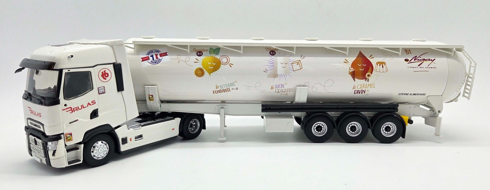 Camion Eligor Renault T High 4x2 2023 Brulas Citerne Nigay 1/43