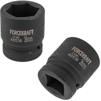 "Forcekraft Schlagschrauber Nuss 1\" 36Mm Sechskant Crmo Schlagnuss Lkw Trakt"