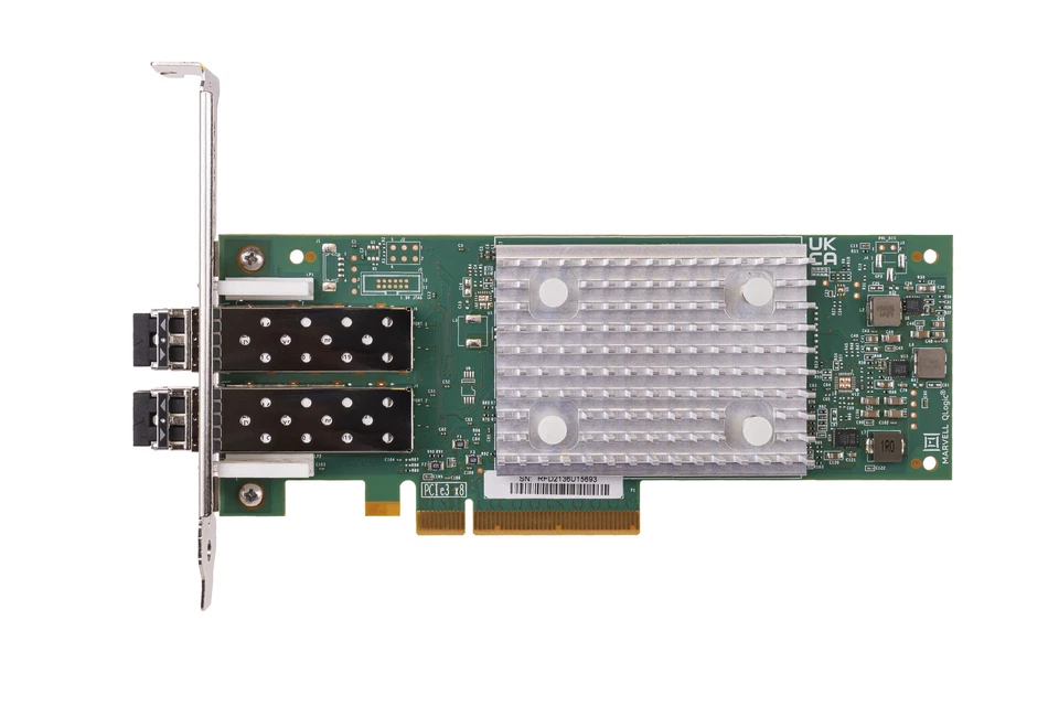 Network interface card Qlogic QLE2692 2x16Gb FC PCIe 3.0 ADAPTER YCVFG - Image 2 of 3