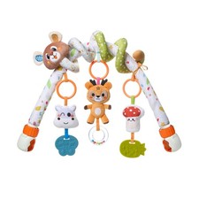 TUMAMA Baby Activity Arch with Bear Spiral Toy, Clips Adjustable an... Fast Ship