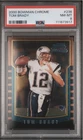 Tom Brady 2000 Bowman Chrome #236 Rookie RC PSA 8