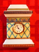 Versace Rosenthal Orologio Orologio Da Camino Porcellana Russian Dream 8,5 Cm