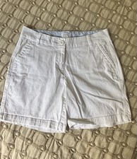 Crown Ivy Caroline White Shorts Women s Size 4 Stretch Fabric 6 Inseam
