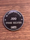 Rare 1985 JM Johnson Matthey Lady Liberty 1/2 oz .999 Silver Round!  Toned!