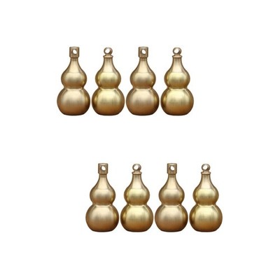 8 stücke Mehrzweck Gourd Form Schlüsselanhänger Praktischer