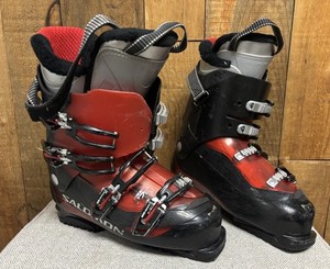 boa lace system thirtytwo snowboard boots Men's Lashed Double 2027 685311172969 Salomon QST 100 Skis Color:HP Brown Crafted with high