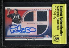 BAS 2010 Topps USA Baseball Team Relics Peter O'Brien #USAR-PO Authentic 3c7