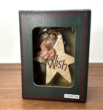 2009 Boyds Collection, The Bearstone Collection Graceful Wish 4014491 Ornament