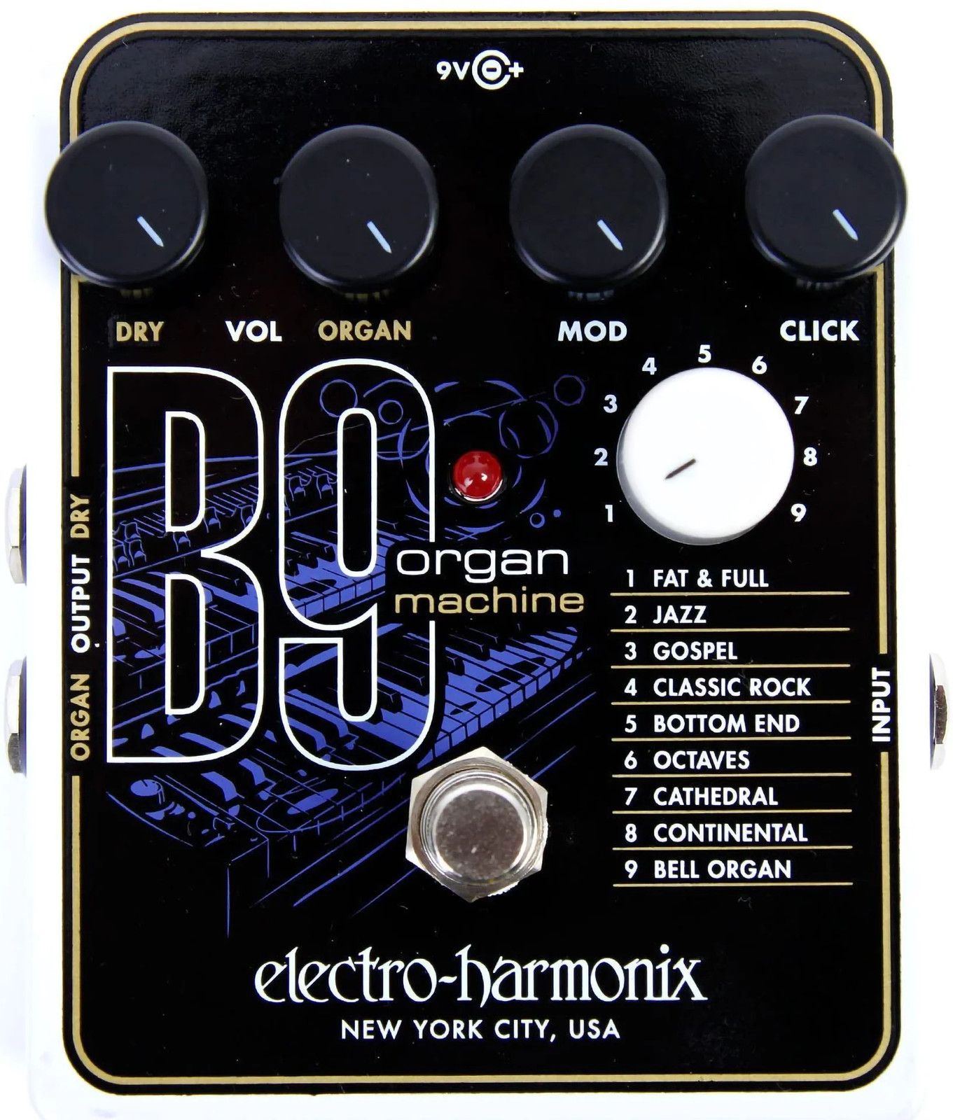 Педаль гитарных эффектов Electro Harmonix B9 Organ Machine