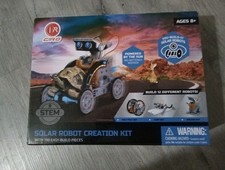 IR Ciro Solar  Robot Creation Kit STEM  Builds 12 Different Robots 190 Pcs 8+