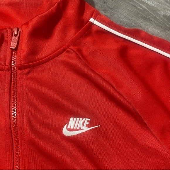 Nike Red Track Jacket Size Medium - image 7