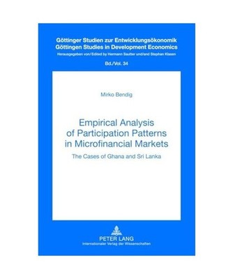 Empirical Analysis of Participation Patterns in Microfinancial Markets: The Case