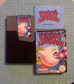 Kirby's Adventure NES Spiel Nintendo komplett in OVP Anleitung PAL