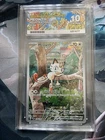 Meowth 106/094 Phantasmal Flames Holo Ace 10 Gem Mint Perfect Sub Grades Pokémon