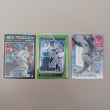Taylor Trammell Rookie 2021 Bowmans Best Donruss Optic 2020 Heritage - Astros