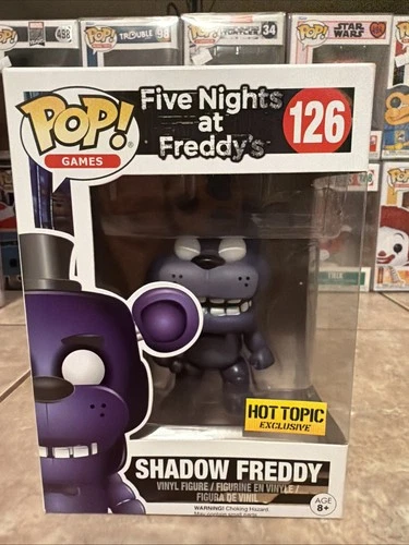 Funko Pop! Five Nights at Freddy's #126 Shadow Freddy w/Hard Protector