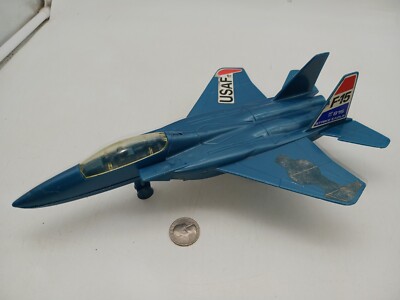 Vintage 1980s PPC Processed Plastic Co. 6220 USAF Fighter Jet F-15 Eagle Tim Mee