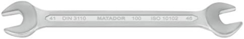Matador doppia chiave combinata, 41 x 46 mm, 0100 4146