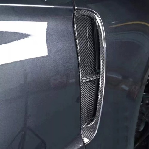 Real Carbon Fiber Side Fender Air Vent Cover Trim For Porsche Panamera 971 17-23 - Picture 11 of 17