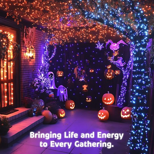 66ft 200-LED Smart Fairy String Lights, Color-Changing, Music Sync, App-Control - Picture 6 of 7
