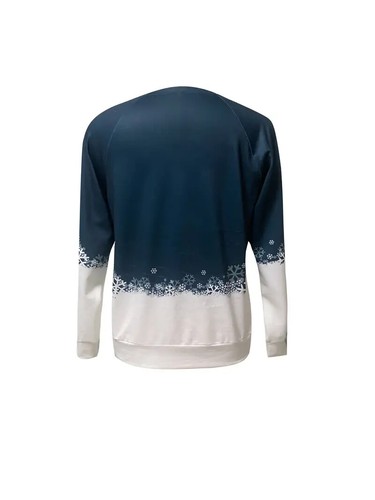 Sudadera Pullover Estampado Cachorro, Informal Manga Larga Cuello Redondo Sudadera - Imagen 3 de 5