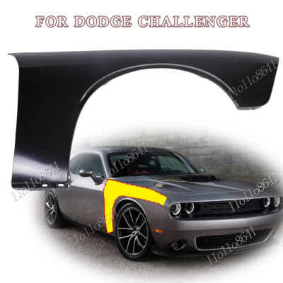 Front Right/Passenger Side Fender For 2008-2022 Dodge Challenger,Primed Steel