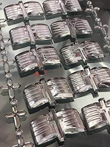 Pegatinas autoadhesivas de acrílico bíblico y cruz suministros de fiesta de comunión artesanías - Imagen 13 de 14