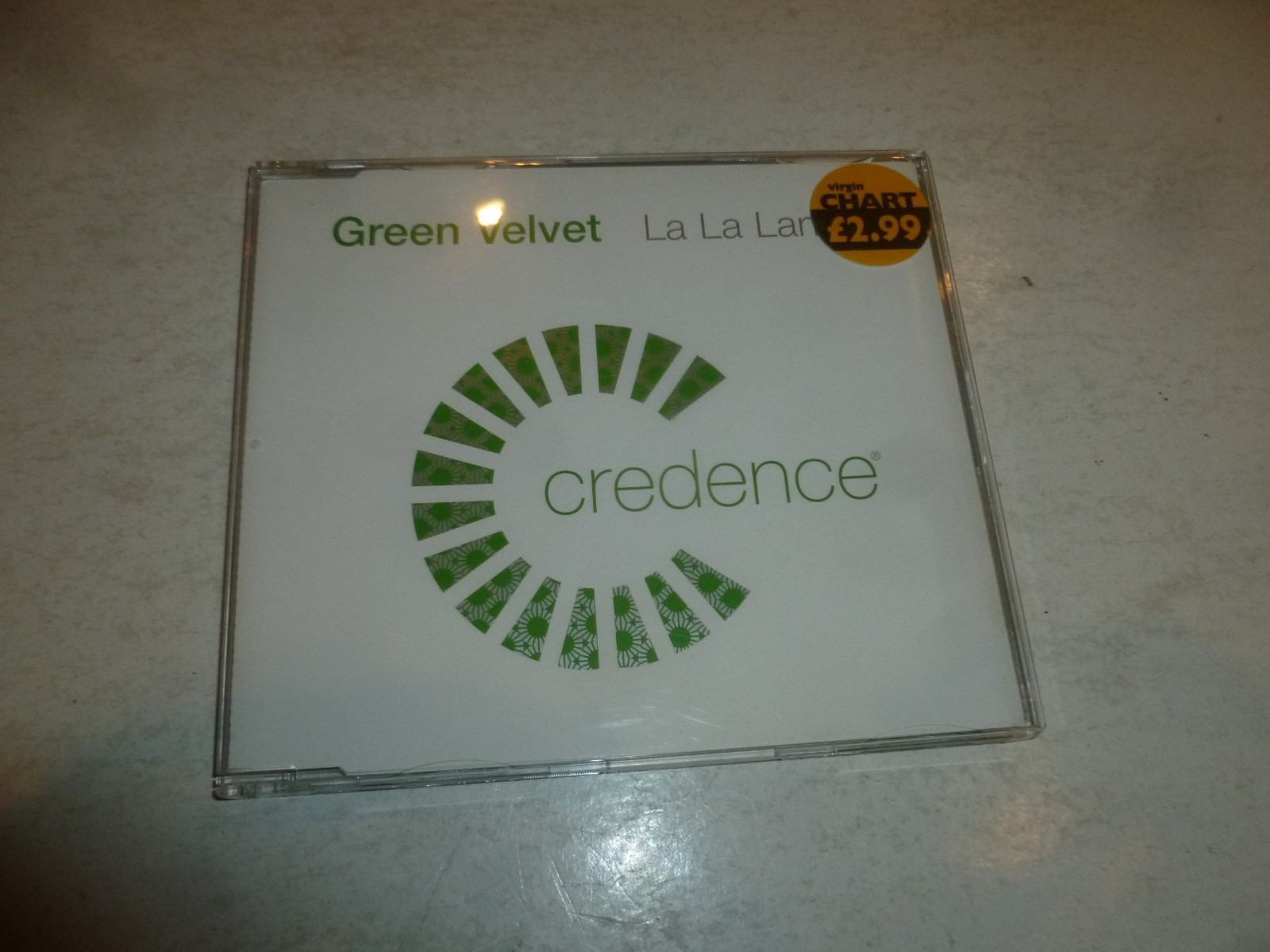 GREEN VELVET - La La Land - 2002 UK 3-track CD single