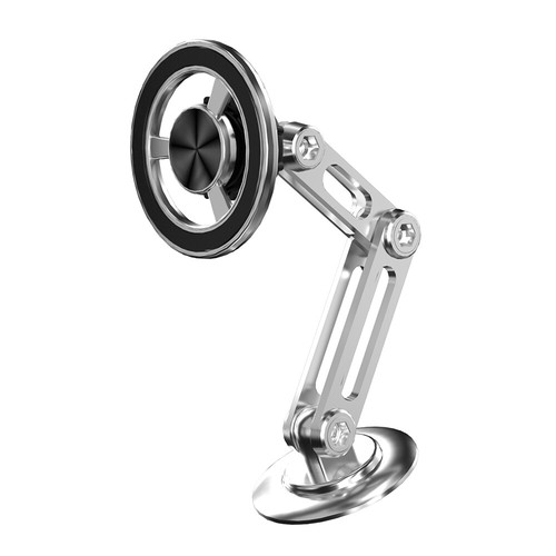 Magnetic Car Phone Holder Dashboard Phone Mount Aluminum For iPhone Universal - Picture 14 of 15
