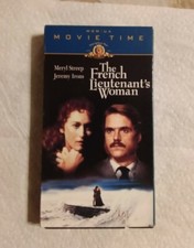 The French Lieutenants Woman (VHS, 1989, Movie Time)