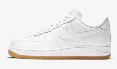 Nike Air Force 1 '07 Men's Shoes White Gum Sole Sneakers Sz11.5 DJ2739 100