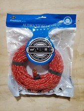 USB C to 2 RCA Audio Auxiliary Adapter Cable 65 FT NEW