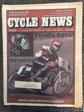 Cycle News Magazine August 22, 1984