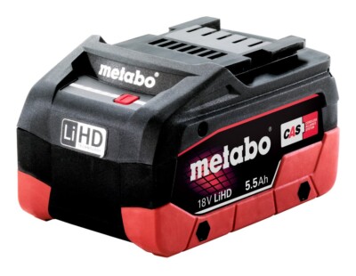 Metabo Akkupack Ersatzakku LiHD 18 V - 5,5 Ah CAS - 625368000