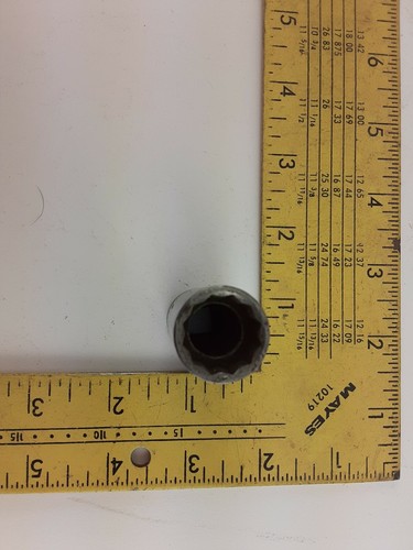 Snap On Tools 3/8" Drive 5/8" Deep 12pt SAE Socket SF-200 - Picture 6 of 6