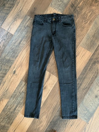Forever 21 Mens Black Straight Leg 