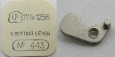 ETA 1256 ...  watch movement part 443 setting lever