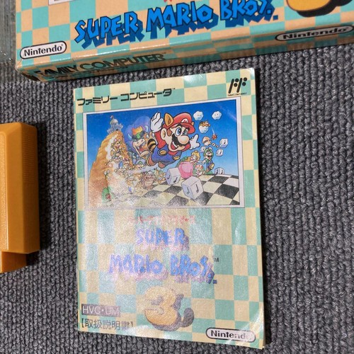Used Nintendo 1988 Super Mario Bros. 3 Nintendo Famicom NES Japanese Retro Game - Picture 10 of 12