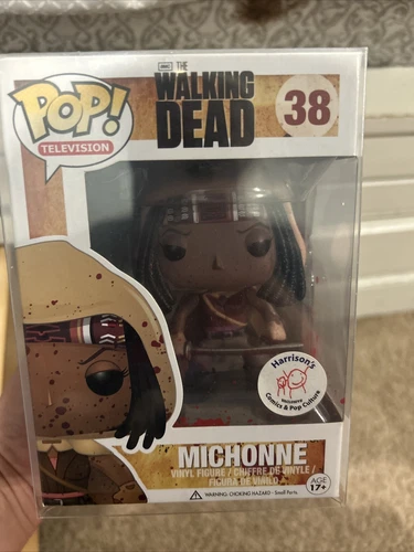 HARRISON'S Exclusive Funko Pop!TV: THE WALKING DEAD - BLOODY MICHONNE #38