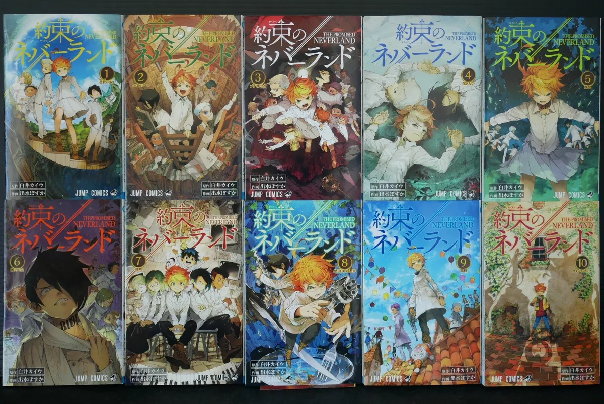 JAPAN manga LOT The Promised Neverland / Yakusoku no Neverland 1~20 Complete  Set 9784088808727