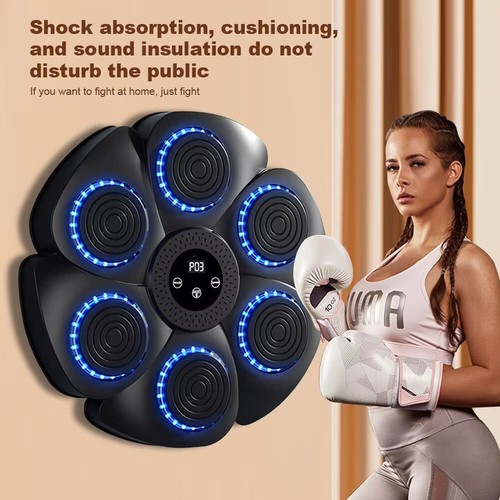 Boxing Machine Wall Mount Bluetooth Music Electronic Boxing Punching Training - Picture 7 of 13