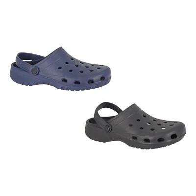 DEK Herren Jungen klassische Sandale Clogs leichte Strand Slipper Slipper Urlaub Größe UK