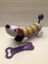 LeapFrog AlphaPup Pink Interactive Alphabet Learning Musical Dog Toy Talks